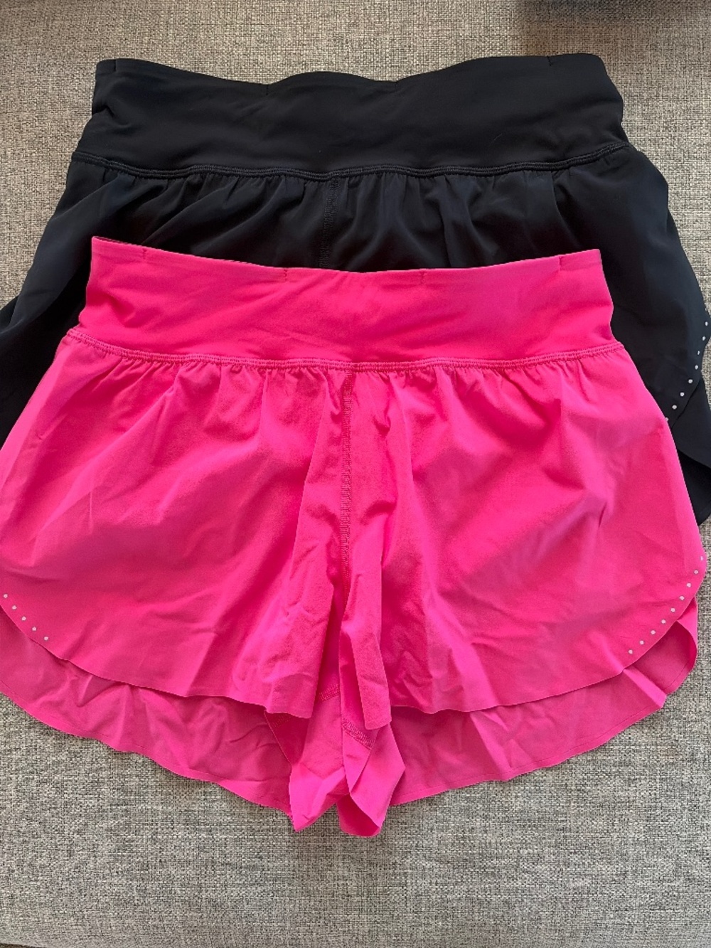 Lululemon Fast and Free high rise 3” with slit and zipper